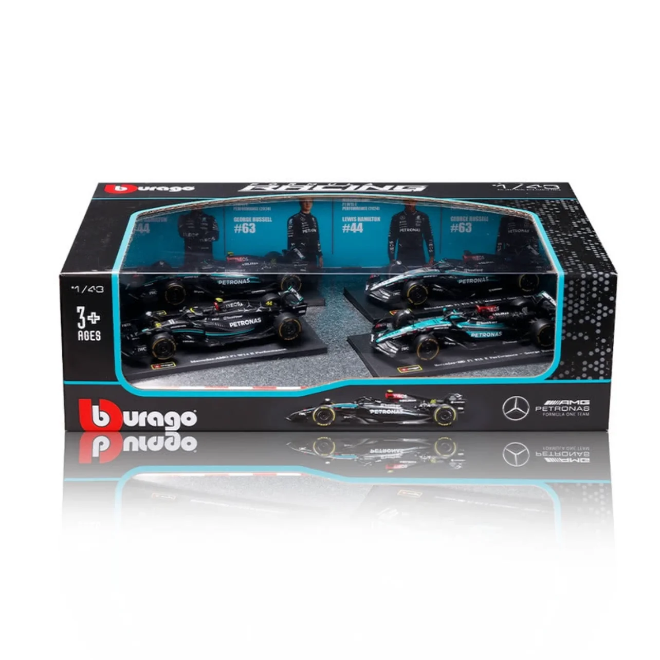 F1 4-Car Die-Cast Miniature Set 7 F1 4-Car Die-Cast Miniature Set - Image 7