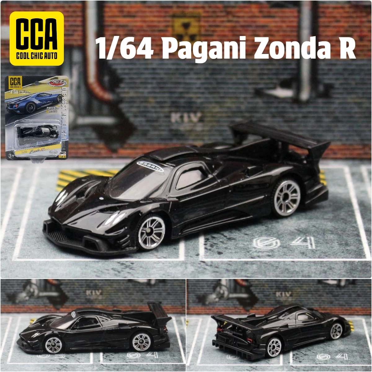 Pagani Zonda Revolucion 1:64 Diecast Model 2 Pagani Zonda Revolucion 1:64 Diecast Model - Image 2