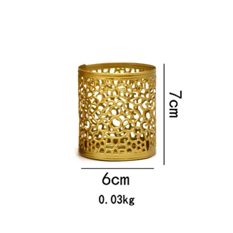Vintage Gold Nordic Candle Holder 10 Vintage Gold Nordic Candle Holder - Image 10