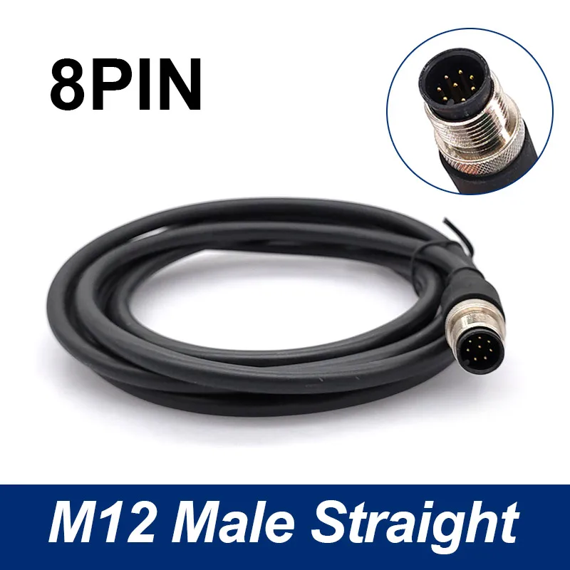Waterproof M12 Sensor Connector Line 2m, 4/5/8-pin 10 Waterproof M12 Sensor Connector Line 2m, 4/5/8-pin - Image 10
