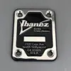 Chrome Ibanez Guitar Neck Plate with Logo