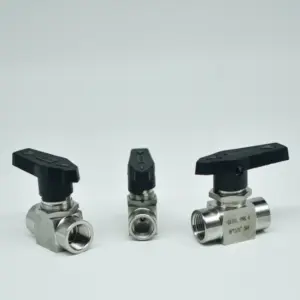 304/316 Stainless Steel Ball Valve 1/8" to 1/2" 10 Sde56b8e23c8b4a3290f9e6a3eecc7f3co