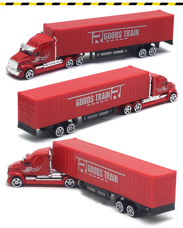 1:87 Scale Diecast Container Oil Tank Truck 10 1:87 Scale Diecast Container Oil Tank Truck - Image 10