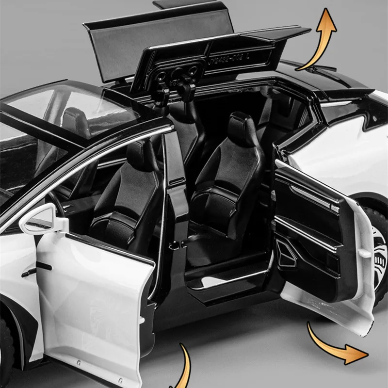 1:24 Scale HiPhi X Alloy Diecast SUV Model 5 1:24 Scale HiPhi X Alloy Diecast SUV Model - Image 5