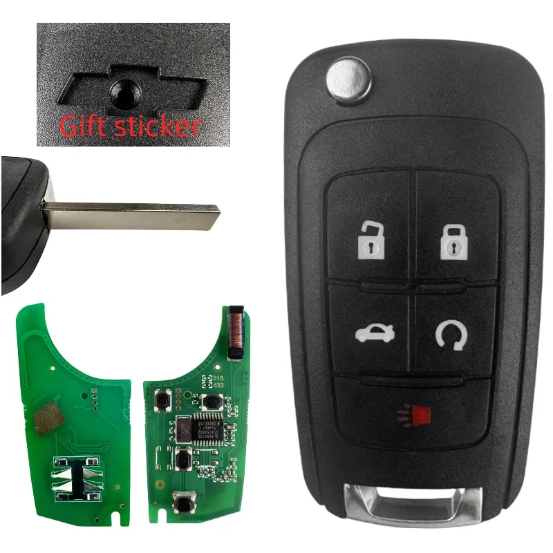 Chevrolet Buick Remote Key Fob Shell 2-5 Buttons 11 Chevrolet Buick Remote Key Fob Shell 2-5 Buttons - Image 11