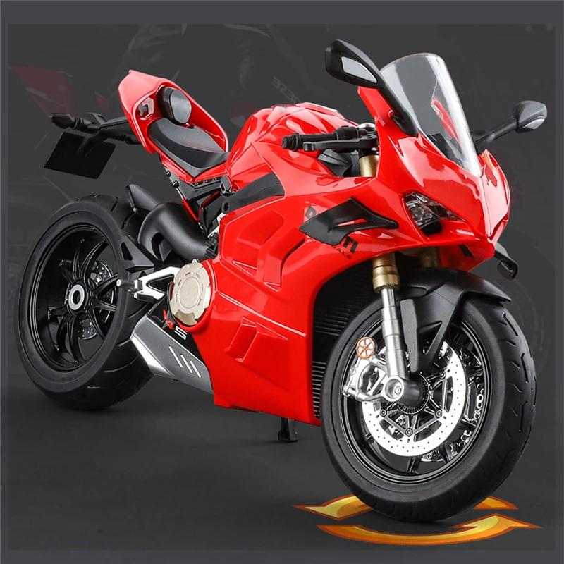 1/9 Scale Ducati Panigale V4S Diecast Model 2 1/9 Scale Ducati Panigale V4S Diecast Model - Image 2