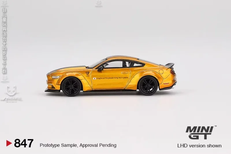 Ford Mustang LBWK 1/64 Diecast Model 3 Ford Mustang LBWK 1/64 Diecast Model - Image 3