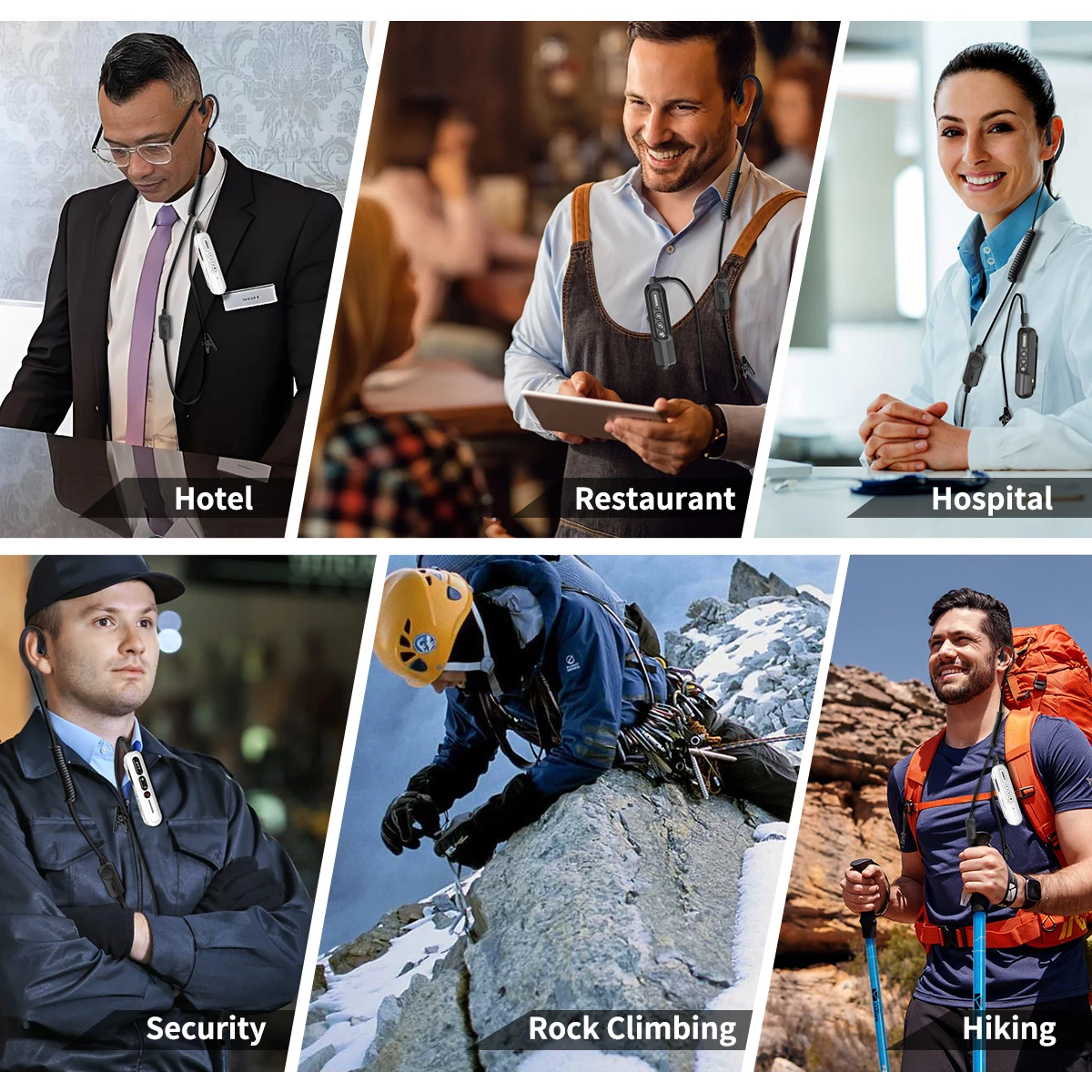 ABBREE AR-W5 Mini Walkie Talkies 400-480MHz 6 ABBREE AR-W5 Mini Walkie Talkies 400-480MHz - Image 6