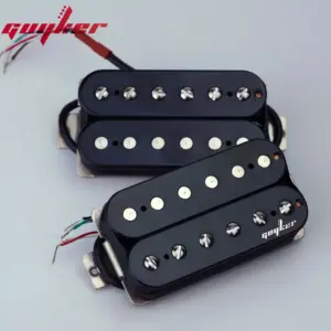 Black Ceramic Humbucker Pickup Set for Electric Guitars 14 Sdee9bbade35f4fc097882262c7b0a910P