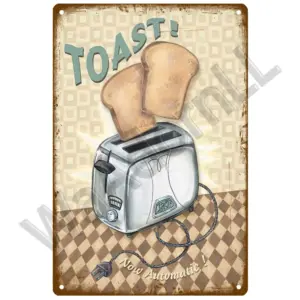 Vintage-Style Metal Sign for Retro Decor 46 Sdeeb0ea28b5043ff9a288568086be96ea