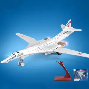 1:200 Tu-160 Strategic Bomber Diecast Model 15 Sdf240239806e46fca4b62f3710c852c6M 2