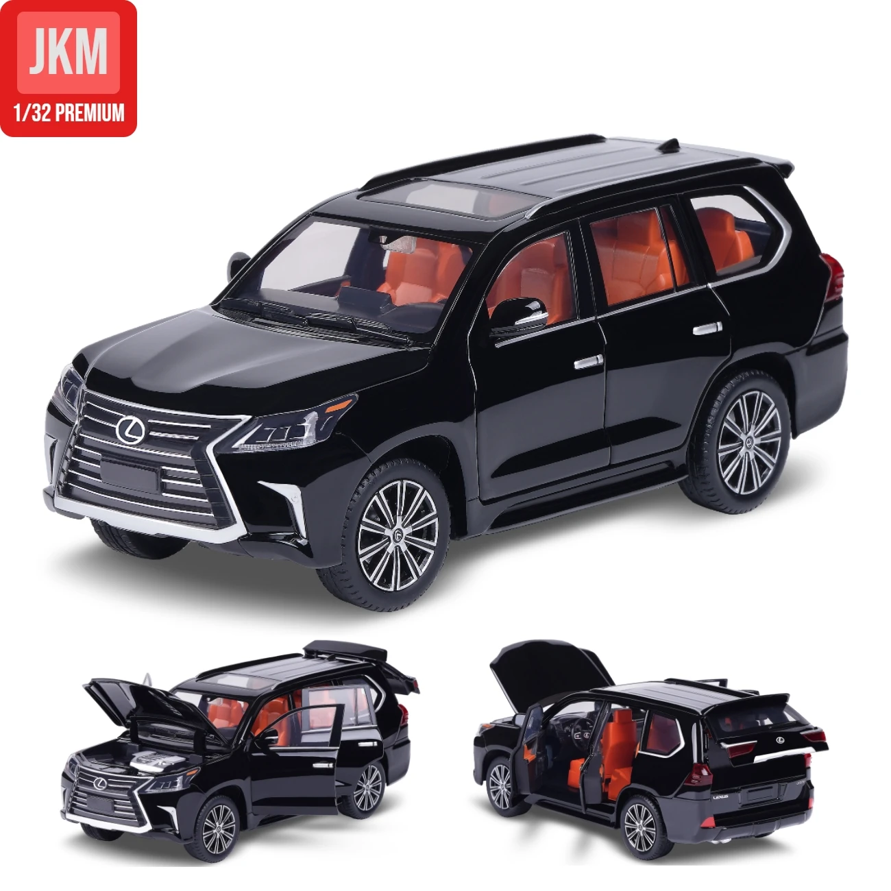 1:32 Lexus LX570 Diecast Model with Lights 8 1:32 Lexus LX570 Diecast Model with Lights - Image 8