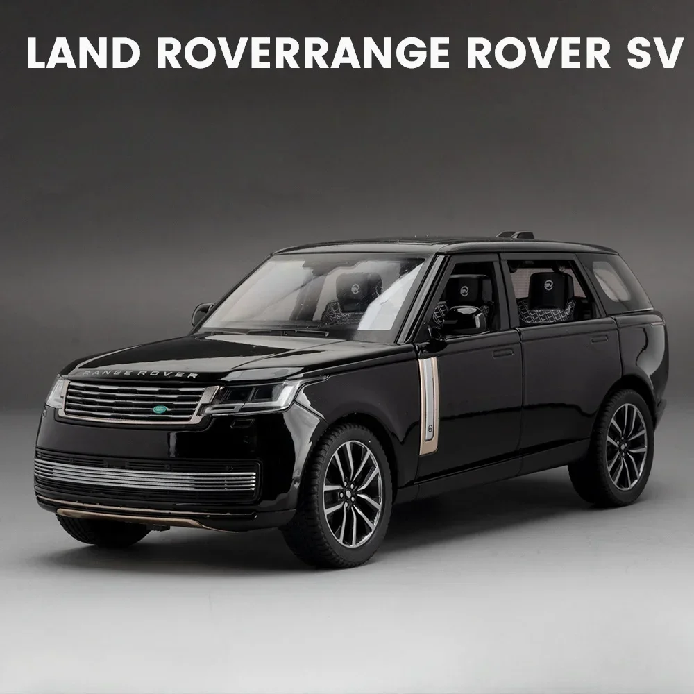 White Range Rover Diecast Model 1:24 Scale 9 White Range Rover Diecast Model 1:24 Scale - Image 9