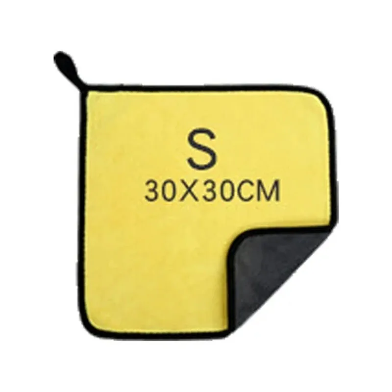 Bright Yellow Microfiber Car Wash Towel 60x160cm 7 Bright Yellow Microfiber Car Wash Towel 60x160cm - Image 7