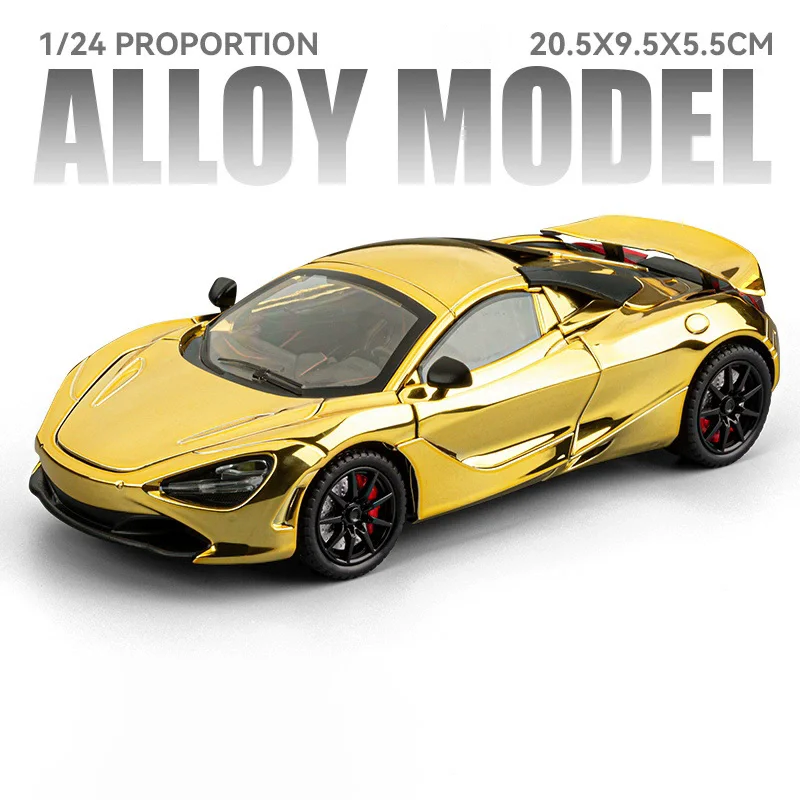 1:24 Alloy Diecast Sports Car Model 9 1:24 Alloy Diecast Sports Car Model - Image 9