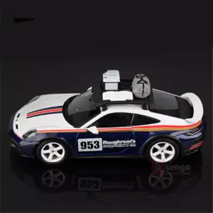 Blue Porsche 911 Rally Diecast Model 1:24 Scale 9 Se0752a3cbc9243078488af7d588f38479