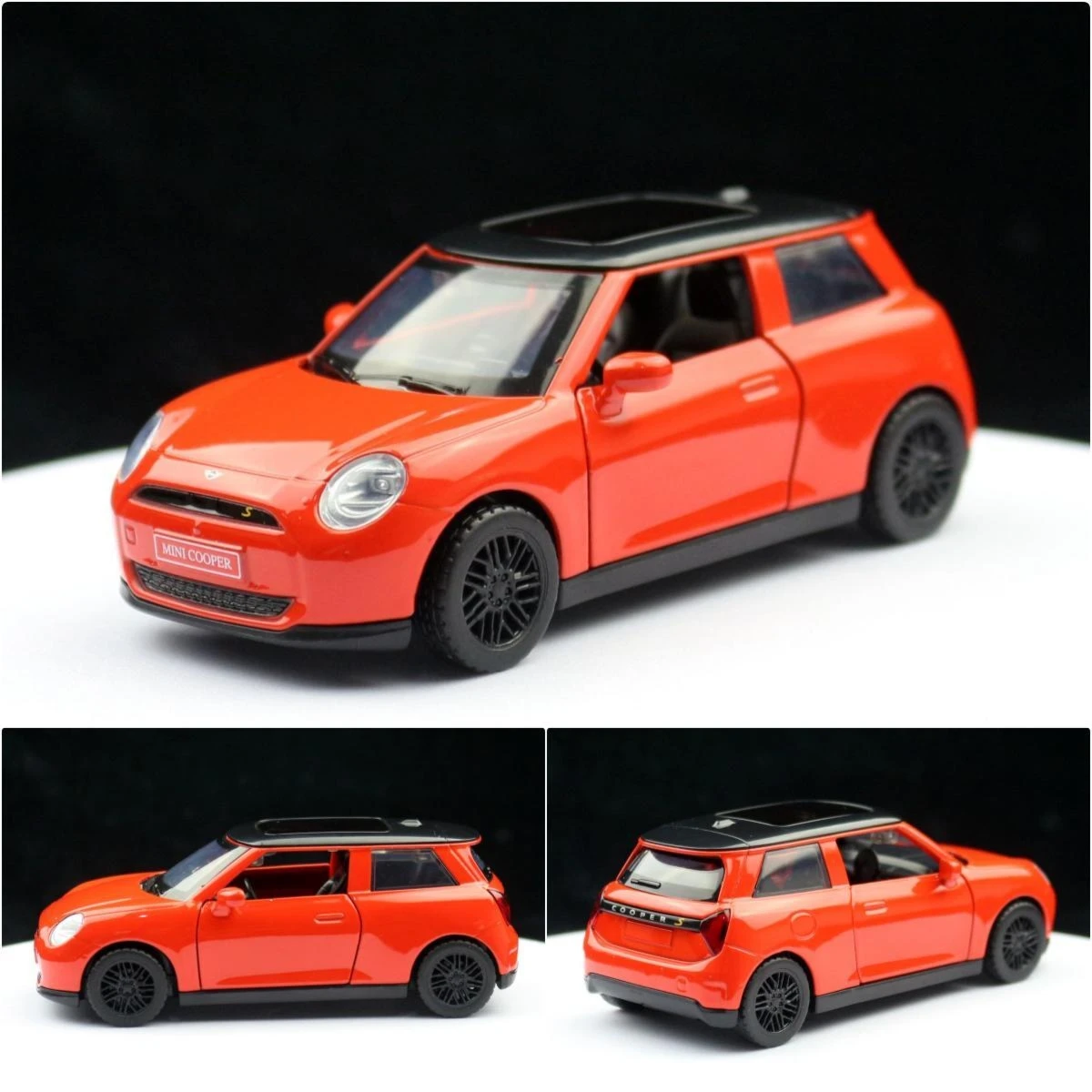 Mini Cooper S 1/34 Diecast Model in Blue or Red 5 Mini Cooper S 1/34 Diecast Model in Blue or Red - Image 5