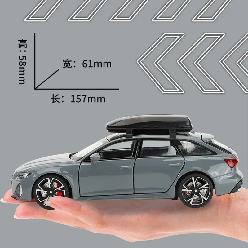 1:32 Audi RS6 Diecast Model by Les Tecnics 5 1:32 Audi RS6 Diecast Model by Les Tecnics - Image 5