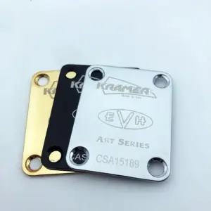 Kramer E V H Guitar Neck Plate in Metal Finishes