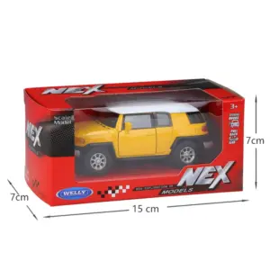 Vibrant Yellow 1:36 Scale Toyota FJ Cruiser Model 11 Se1b3f32aba104780838d0c81c6a072df4