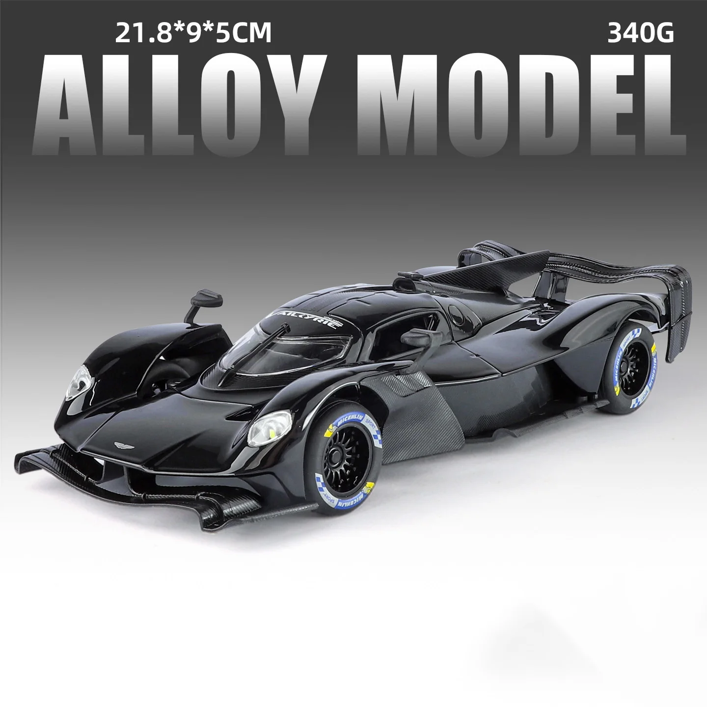 1:24 Valkyrie Alloy Sports Car Model 7 1:24 Valkyrie Alloy Sports Car Model - Image 7