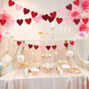 Valentine’s Heart Banner Garland for Celebrations 12 Se2a3c8e91b28492fafa4e888be664a77w