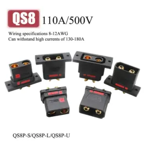 High-Current QS8 Anti-Spark Connector Set 11 Se2f3d7d89cf246d9b5e3be4a24d083e34