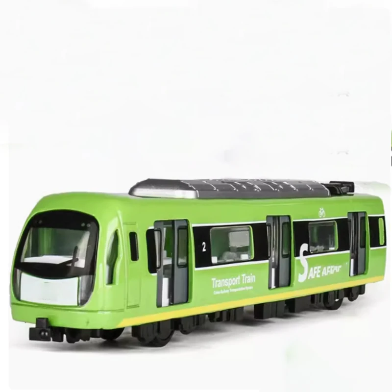 Alloy City Light Rail Train Model 1:18 Scale 5 Alloy City Light Rail Train Model 1:18 Scale - Image 5