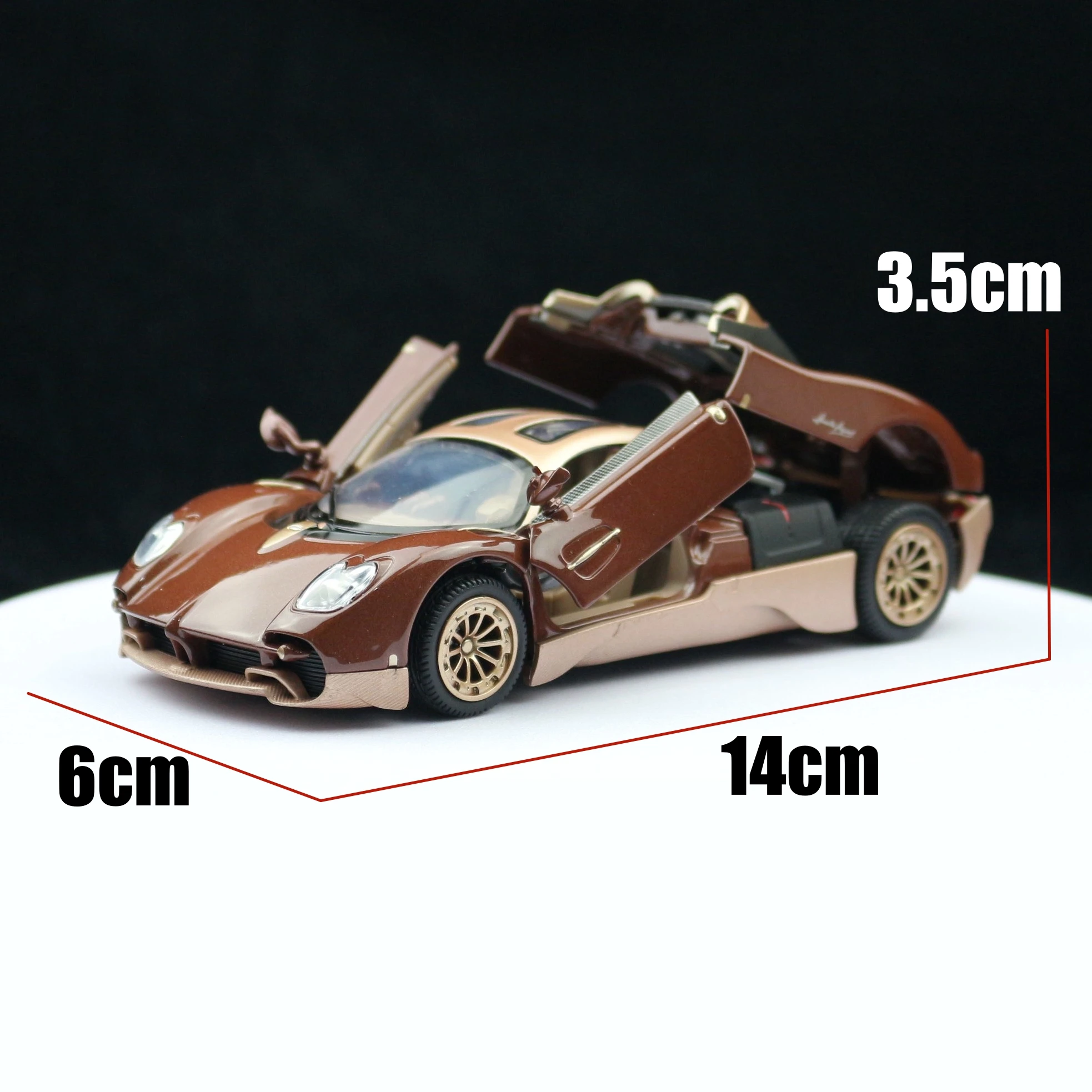 Pagani Utopia 1/32 Diecast Model Car 2 Pagani Utopia 1/32 Diecast Model Car - Image 2
