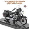 Harley Davidson Heritage Classic 1:18 Diecast Model