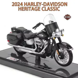 Harley Davidson Heritage Classic 1:18 Diecast Model