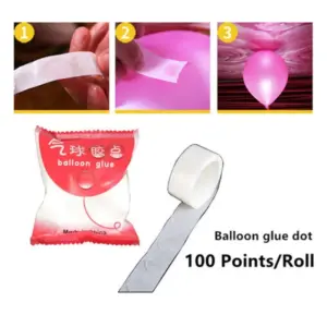 Aluminum Foil Balloon Glue Dots Set of 5 9 Se472ce470e054b8987603f38d1567e87B