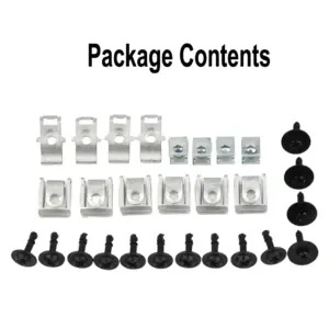 Engine Cover Fastener Set for A4 B8 and A5 8T 9 Se48632bd3b1c4eba8fd12c4d5d343a2ca