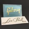 Gold Mother of Pearl Gibson Decal for Les Paul