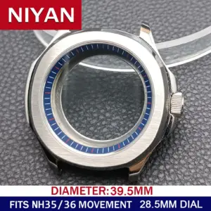 Durable 316L Stainless Steel Watch Case 39.5mm 90 Se507a2ba5c8e4c758c90880df12395b9L