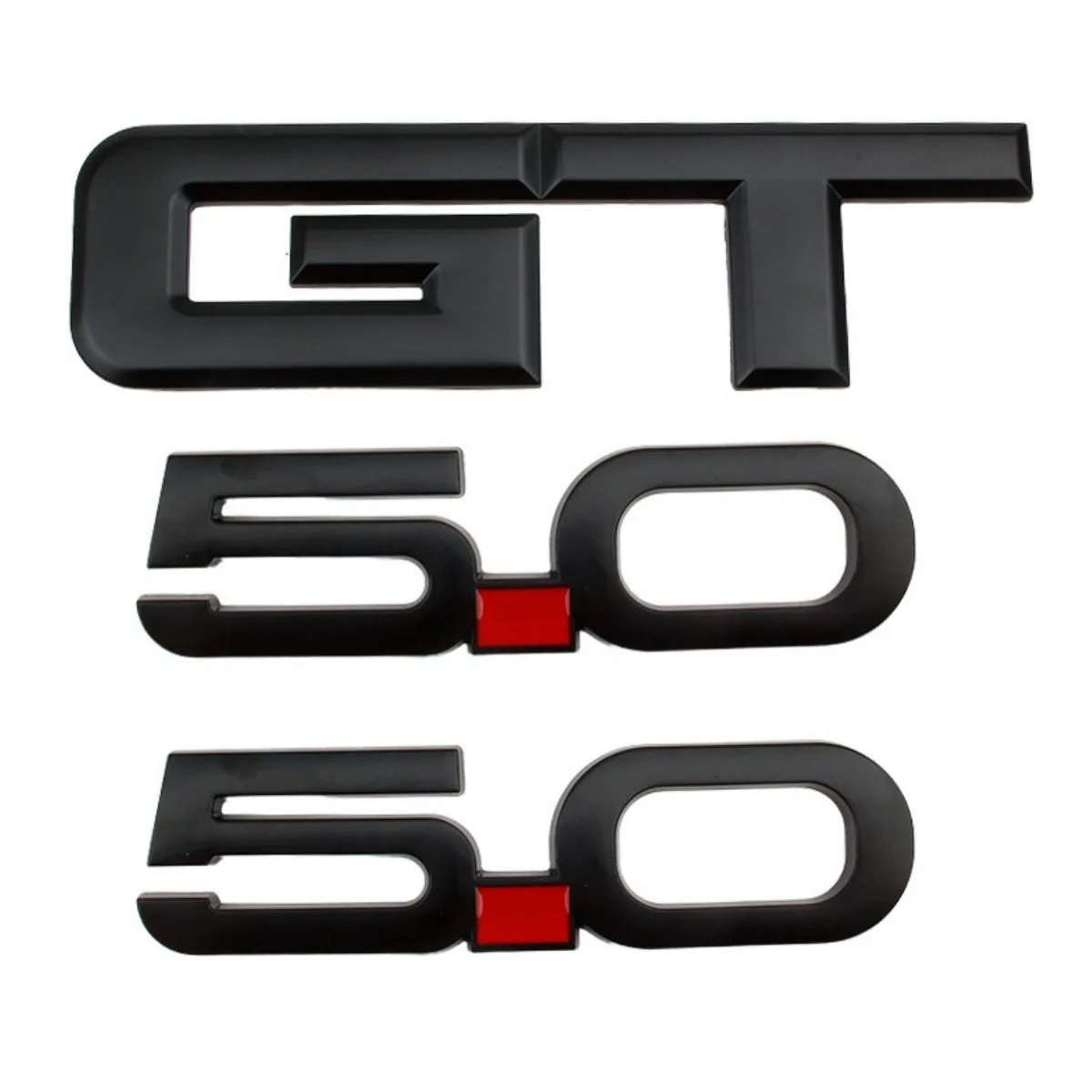 GT 5.0 Metal Badge Set for Cars 7 GT 5.0 Metal Badge Set for Cars - Image 7