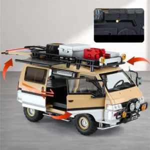 1:24 Mitsubishi Delica MPV Diecast Model 11 Se5a879e44e6547cabf70c9a32719597aP