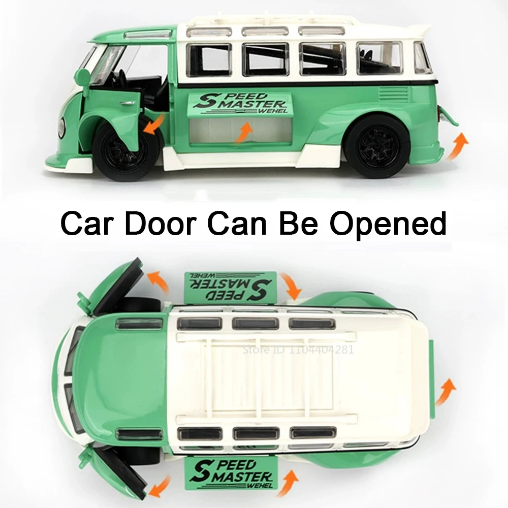 Vintage Volkswagen T1 Miniature Model Collection 6 Vintage Volkswagen T1 Miniature Model Collection - Image 6