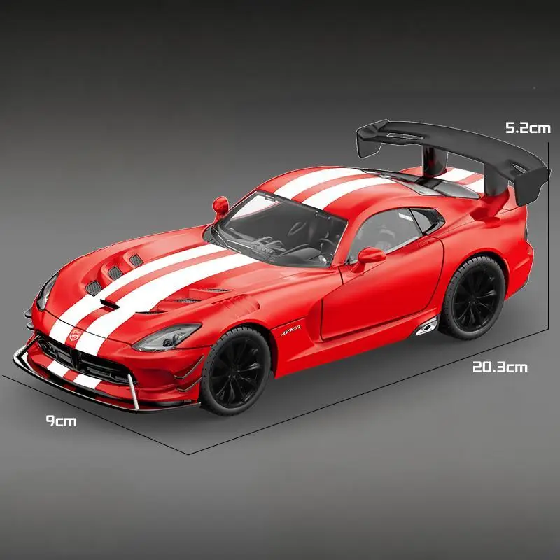 1:24 Scale Diecast 2016 Dodge Viper ACR Model 22 1:24 Scale Diecast 2016 Dodge Viper ACR Model - Image 22