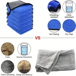 Premium Microfiber Car Washing Towel in Multiple Sizes 11 Se5cc1669fd034f2db2a5e967fe1b7719d