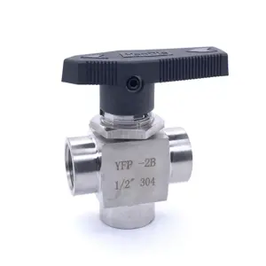 Durable 304 Stainless Steel Ball Valve 1/8-3/4 In 9 Se602f95604f344fcbc9281efce3b39b2i
