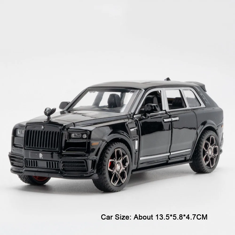 Rolls-Royce Cullinan 1:36 Diecast Model Black 10 Rolls-Royce Cullinan 1:36 Diecast Model Black - Image 10