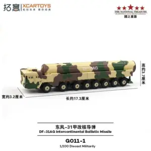 XCARTOYS 1:100 DF41/26/5B Military Model Vehicle 24 Se6400f1debc548a0a1092ce6032f459bD