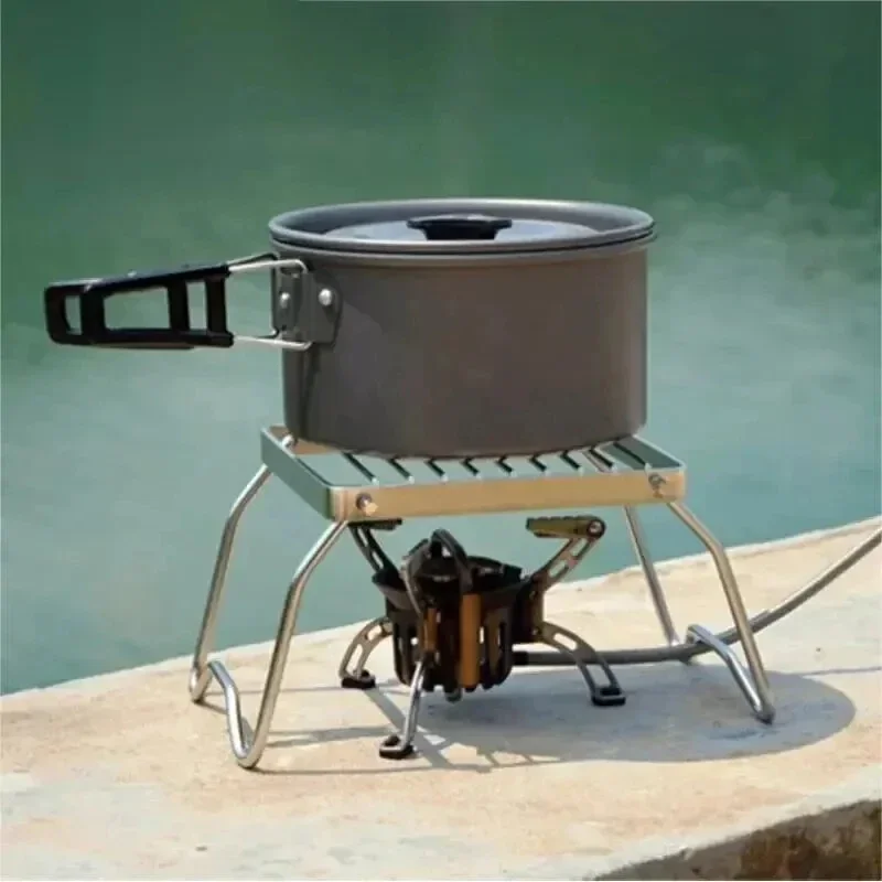 Portable Stainless Steel Barbecue Rack Set 2 Portable Stainless Steel Barbecue Rack Set - Image 2