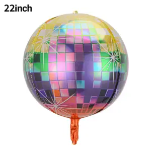 Disco Foil Balloon 22-Inch Reflective Decor 20 Se67fc46f18774b2f946aa89f762c7773a
