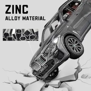 BMW X5 1:24 Diecast Model with Sound and Light 12 Se6a26fec77be47af9e49776e2c2c11fbP