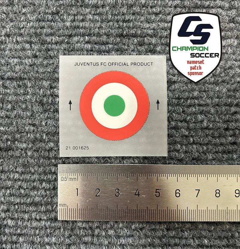 Juventus FC Target Style Embroidered Patch 1 Juventus FC Target Style Embroidered Patch