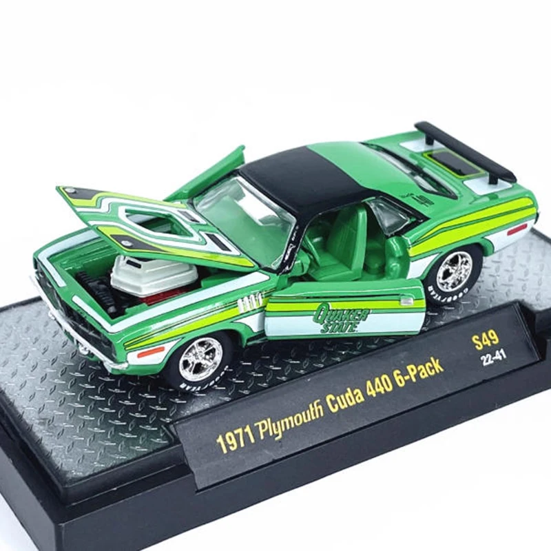 1971 Plymouth Cuda Diecast Model 1/64 Scale 2 1971 Plymouth Cuda Diecast Model 1/64 Scale - Image 2