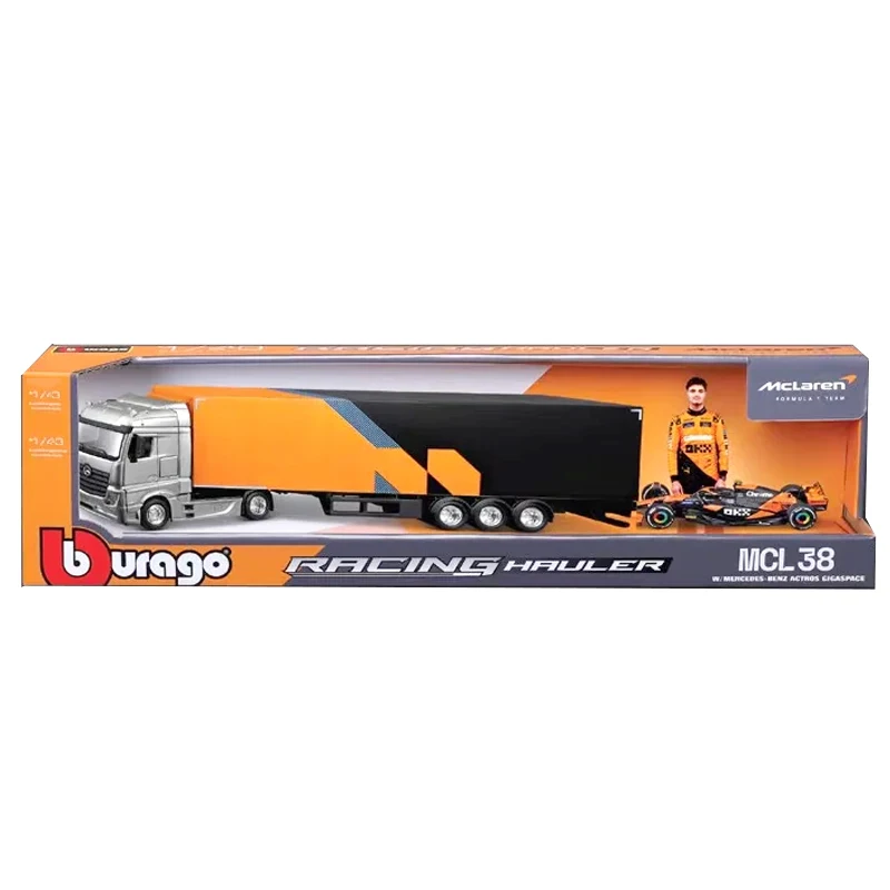 F1 Transporter Diecast Set 1:43 Scale by BBURAGO 2 F1 Transporter Diecast Set 1:43 Scale by BBURAGO - Image 2