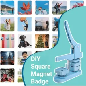 50mm Square Refrigerator Badge Maker Kit 13 Se7cf25b52f914453920a863670f4a346l